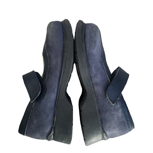 Made In Portugal Mary Jane Suede Leather Shoes Toddler Girls Size 8 US - Picture 6 of 13